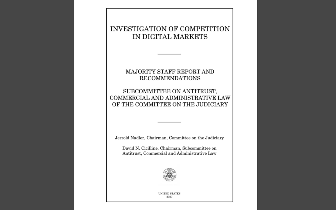 Investigation of Competition in Digital Markets